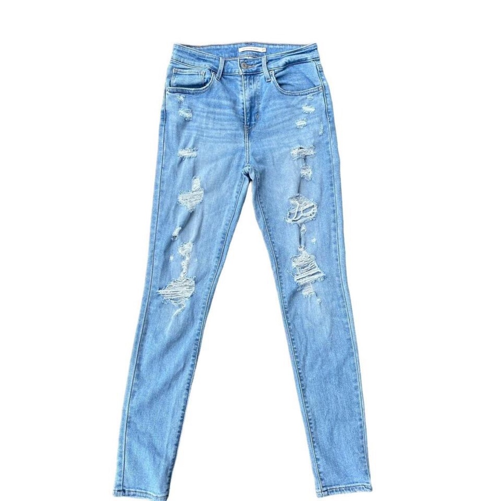 Blue Levi’s High Rise Skinny Jeans